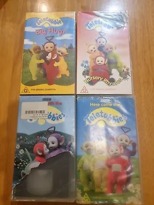 4x Teletubbies VHS Tapes • $25