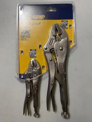 Irwin 37 Vise-Grip 2 Piece Curved Jaw Locking Pliers 5WR & 10WR • $18