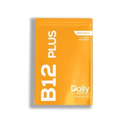 Daily Patches B12 Energy Plus Topical Patch 30 Days Vitamin • $12.99