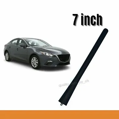 7  Replacement Black Mast AM/FM Radio Aerial Antenna For Mazda 3 (2005-2020) • $13.30