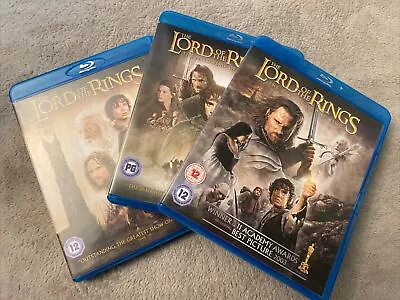 Lord Of The Rings Blue Ray Trilogy • £5