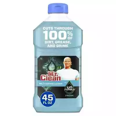 Mr. Clean With Unstopables Fresh Scent Multi-Surface Cleaner Liquid 45 Fl Oz • $17.99
