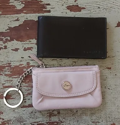 Oroton Leather Coin Purse And Leather Card Holder • $19.99