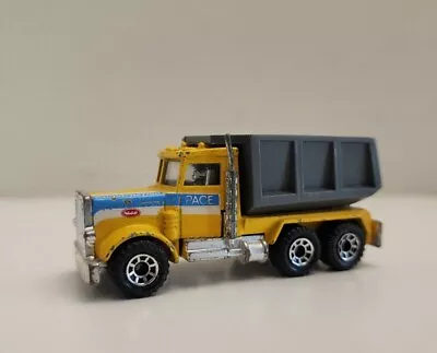 Matchbox 1981 Peterbilt Diecast Construction Dump Truck 1/80 Scale Pace • $8.99