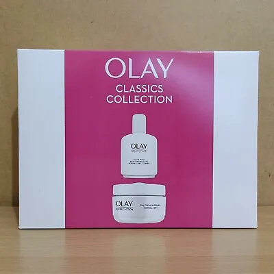 Olay Classics Giftset Beauty Fluid 100ml + Double Action Face Cream 50ml Normal • £16.99