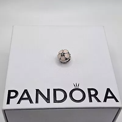 Genuine Pandora Pink Enamel Cherry Blossom Clip Charm ALE 925 #791041EN40 • £28