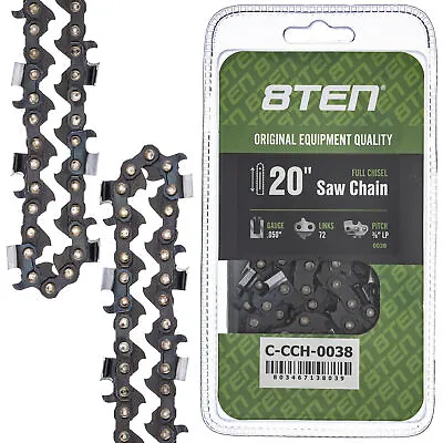 Full Chisel Chainsaw Chain 20 Inch .050 3/8 LP 72DL For Husqvarna 455 Rancher • $19.95