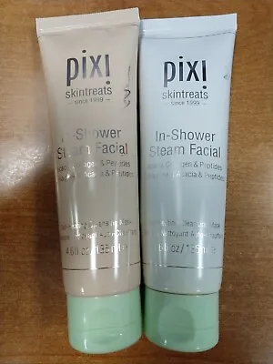 2 Pack: Pixi Skintreats In-Shower Steam Facial 4.6 Oz -  NEW - SHELFWEAR W5B  • $16.99