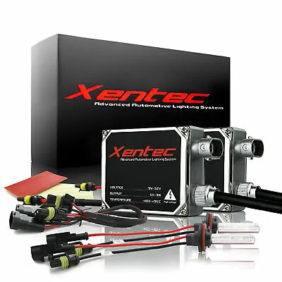 XENTEC 55W HID Kit Xenon Light Conversion H11 H4 9006 9005 H1 H7 H13 9004 9007 • $44.09