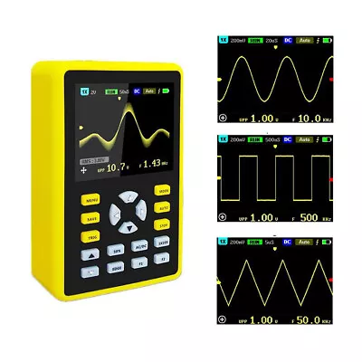 £58.88 • Buy Handheld Mini Portable Digital Oscilloscope 100MHz Bandwidth 500MS/s Sampling Ra