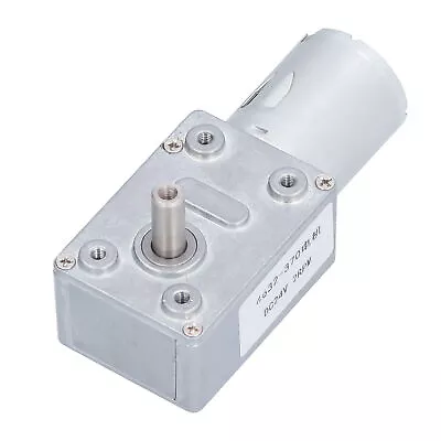 DC24V Gear Motor Worm Speed Reduction Machinery Transmission Part 2RPM 4632-370♡ • $15.27