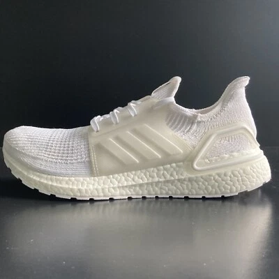 $119.95 • Buy Adidas Ultraboost 19 Men's US 13 Triple White Running Shoes G54008