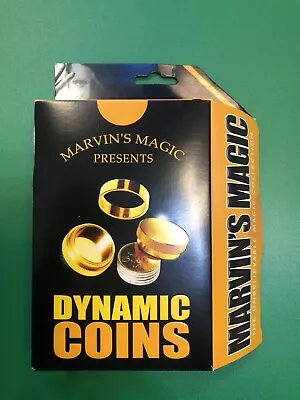 Marvin's Magic - The Dynamic Coins Amazing Trick Set - New And Sealed • $14.90