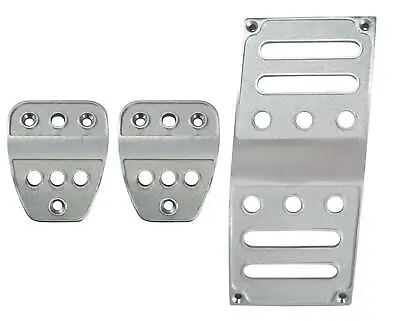 2005-2022 Mustang Manual Billet Aluminum Gas Brake & Clutch Pedal Cover Set • $58.95