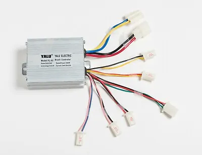 Variable Speed Electric Motor Controller 350W 24V DC YALU 22A F Scooter Brush • $22.65
