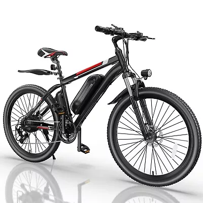 ⚡500W 48V Electric Bike 26  E-Bike 21Speed Gears Mountain Bicycle For Men/Women⚡ • $518.99