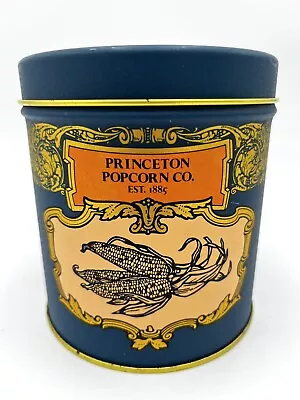 Vintage Retro Kitchen Tin Metal Princeton Popcorn Company Indiana Advertisement • $12.99