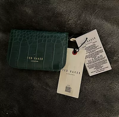 BNWT Ted Baker Manicure Set In Green Case • £9