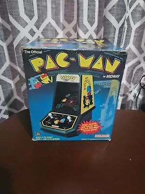 Vintage 1981 Coleco Pac-Man By Midway Tabletop System In Box& Instructions Works • $134.99