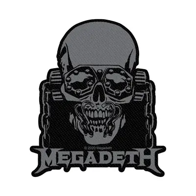 £3.99 • Buy Megadeth -  Vic Rattlehead  -  Cut Out - Woven Sew On  Woven Patch