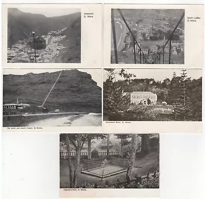 St. Helena Postcard Collection Of 10 Island Views & Napoleon Interest Pre 1918 • £39.99