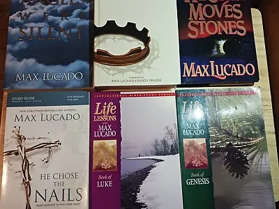 Lot Of 6 Max Lucado Books - • $29.99