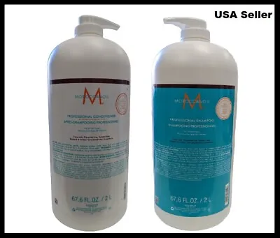 Moroccanoil Professional Shampoo / Conditioner ( 2 L / 67.6 Oz ) All Hair Types • $155.99