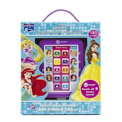 £16.99 • Buy Disney Princess Dream Big Princess Me Reader And 8 Book Library Ariel, Rapunzel
