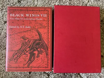 BLACK WINGS VII S.T.Joshi (ed) 200 Copy SIGNED Slipcased PS HC Mythos Collection • $90