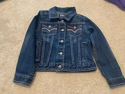 Levis Denim Canvas Jacket Size 6X Regular Brand New Without Tags • $25