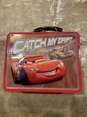 Lightning McQueen Metal Tin Lunch Box • $9.99