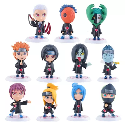 $15.99 • Buy 11PCS Naruto Shippuden Akatsuki PVC Action Figure With Stand Figurine Toy Gifts