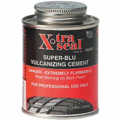 Xtra Seal 14-511 Super-Blu Vulcanizing Cement  8oz • $12.75