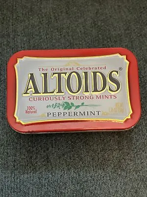Altoids Tin Peppermint Embossed 1.76 Oz EMPTY • $2.99