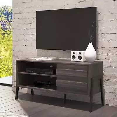 Mid-Century TV Stand 55Inch TV Console Media Table 3 Storage Living Room Bedroom • $167.77
