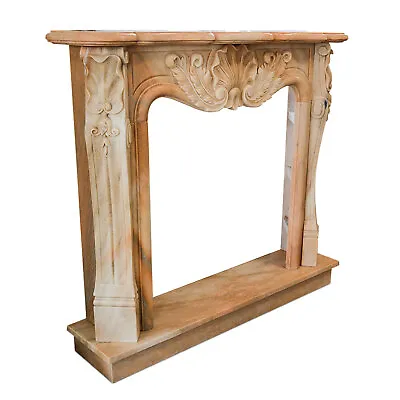 Frame For Fireplace Classic IN Marble Pink Portugal L.59 1/8in • $5219.48
