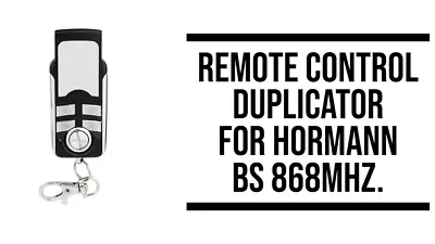 For Hormann HSM2-868-BS HSM4 868-BS-868. Remote Control. NOT Made By Hormann • £16.55