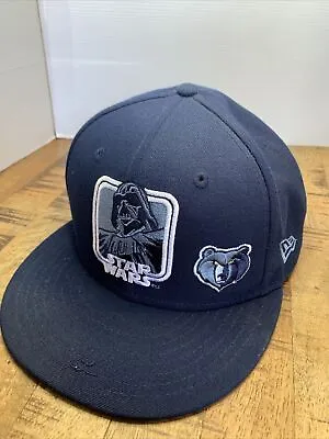 Men's New Era Navy Memphis Grizzlies Star Wars 9FIFTY Snapback Adjustable Hat • $19.20