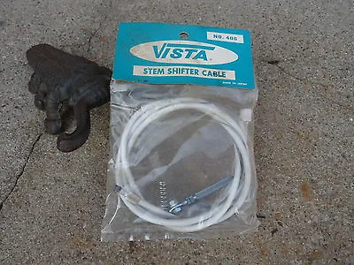 Vintage Nos Vista Stem Shifter Cable Part #400 Nos In Unopened Package Nice • $14.95