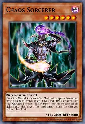 SD6-EN012 - Chaos Sorcerer - Common - Structure Deck: Spellcaster's Judgment • $3.50