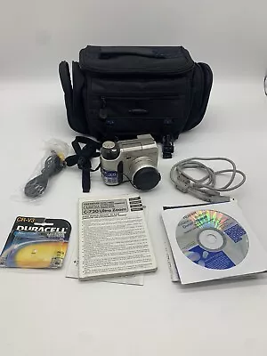 Olympus Camedia C-720 Ultra Zoom 8x 3MP Digital Camera Tested W/ Bag & Manual • $29.99