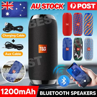 Wireless Portable Bluetooth Speaker Ear Boom Sound Speaker TG117 • $18.85