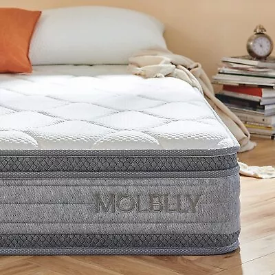 12 Inch Queen Mattress Hybrid Mattress Innerspring And Gel Memory Foam Mattress • $217.07