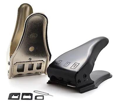 Unviersal 3 In1 Sim Cutter Micro Sim Card Cutter For Cell Phones And Tablet • $19.95