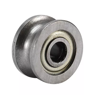 10x U Groove Ball Bearing Guide Pulley For Rail Track Linear Motion System Xat • £7.88