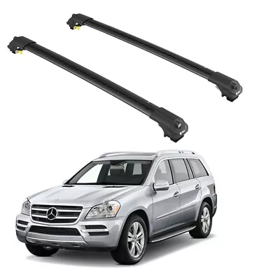 Fit For MERCEDES GL-CLASS (X164) SUV 2006-2012 Roof Rack Cross Bars Black • $156