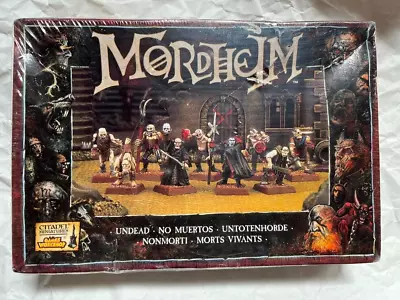 Mordheim Undead Warband SEALED Box Miniatures Games Workshop Citadel Warhammer • $245