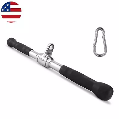 Cable Exercise Attachment D Handle Pull Down AccessoriesStraight Rotating Bar • $18.34