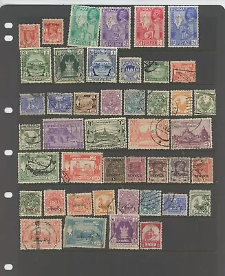 BURMA--Lot Of 44 Different Stamps • $5