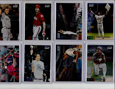 8x Lot HOF & Stars 2020 Stadium Club CHROME JETER Schmidt Gwynn Ortiz Etc (e) • $11.99